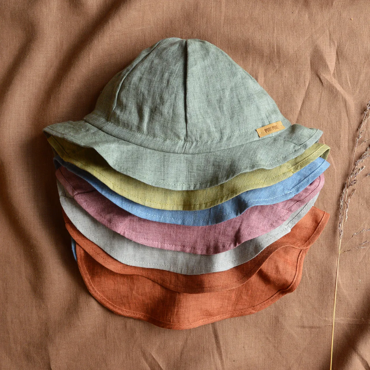 Linen Sun Hat with Neck Protection (Baby-Child) *Last Ones!