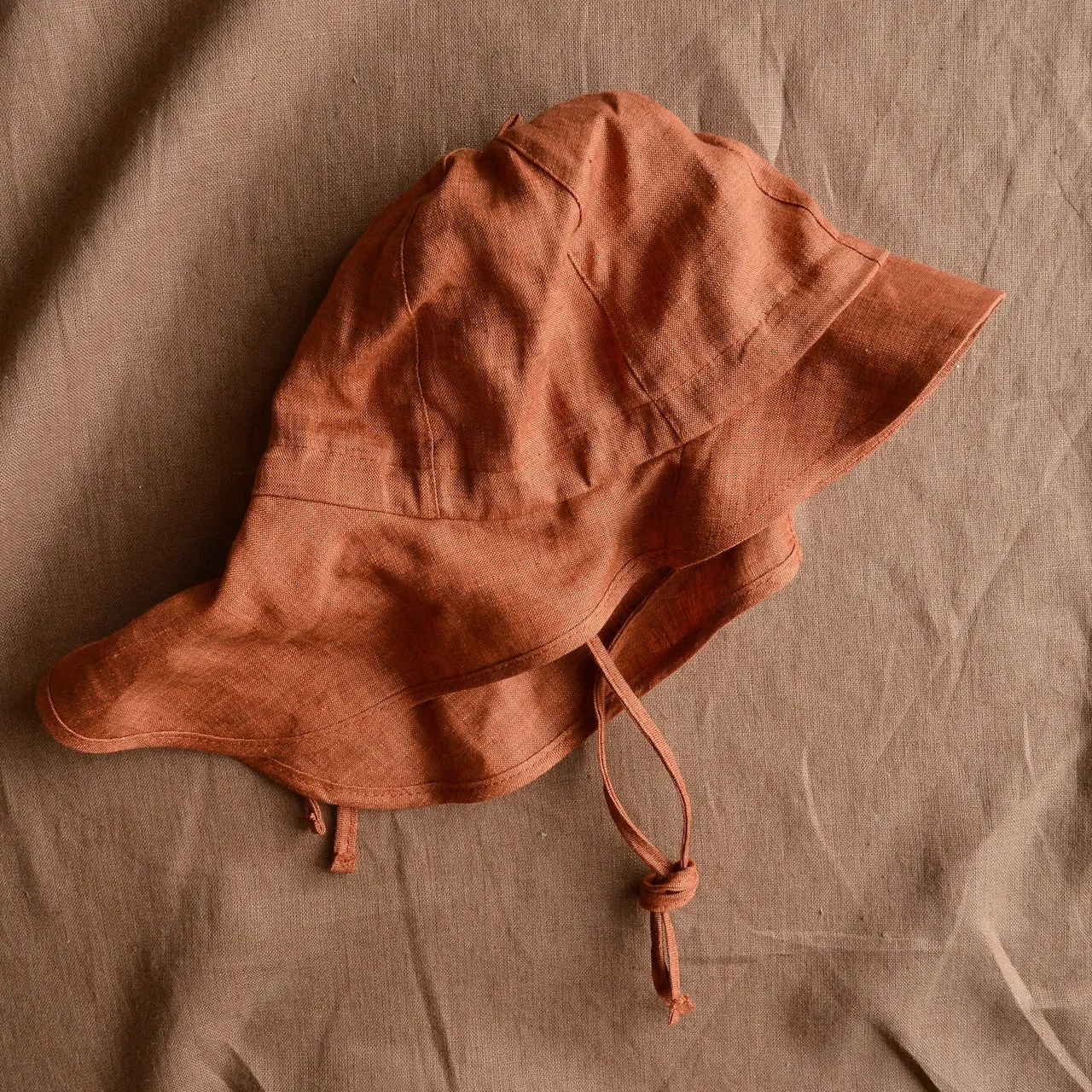 Linen Sun Hat with Neck Protection (Baby-Child) *Last Ones!