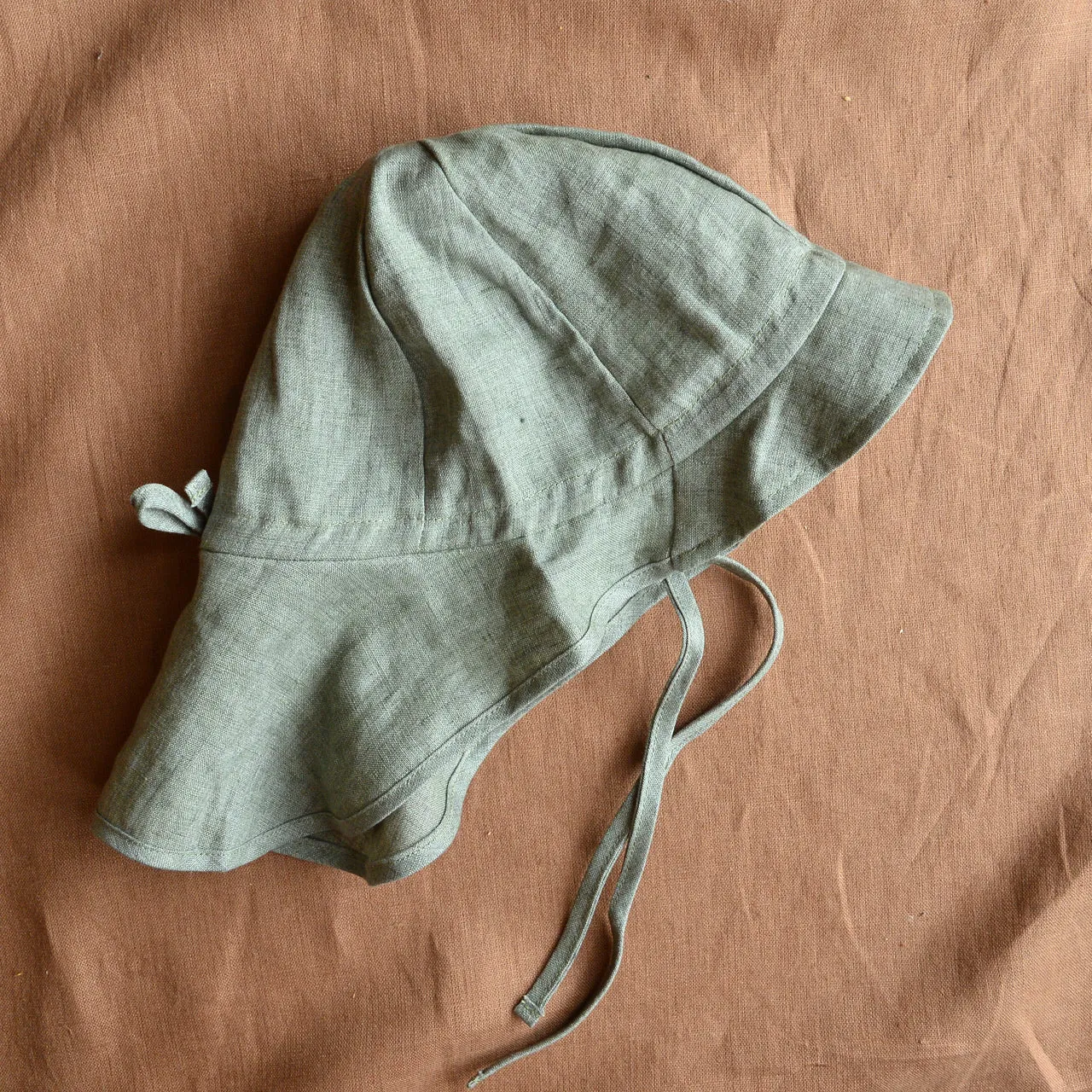 Linen Sun Hat with Neck Protection (Baby-Child) *Last Ones!