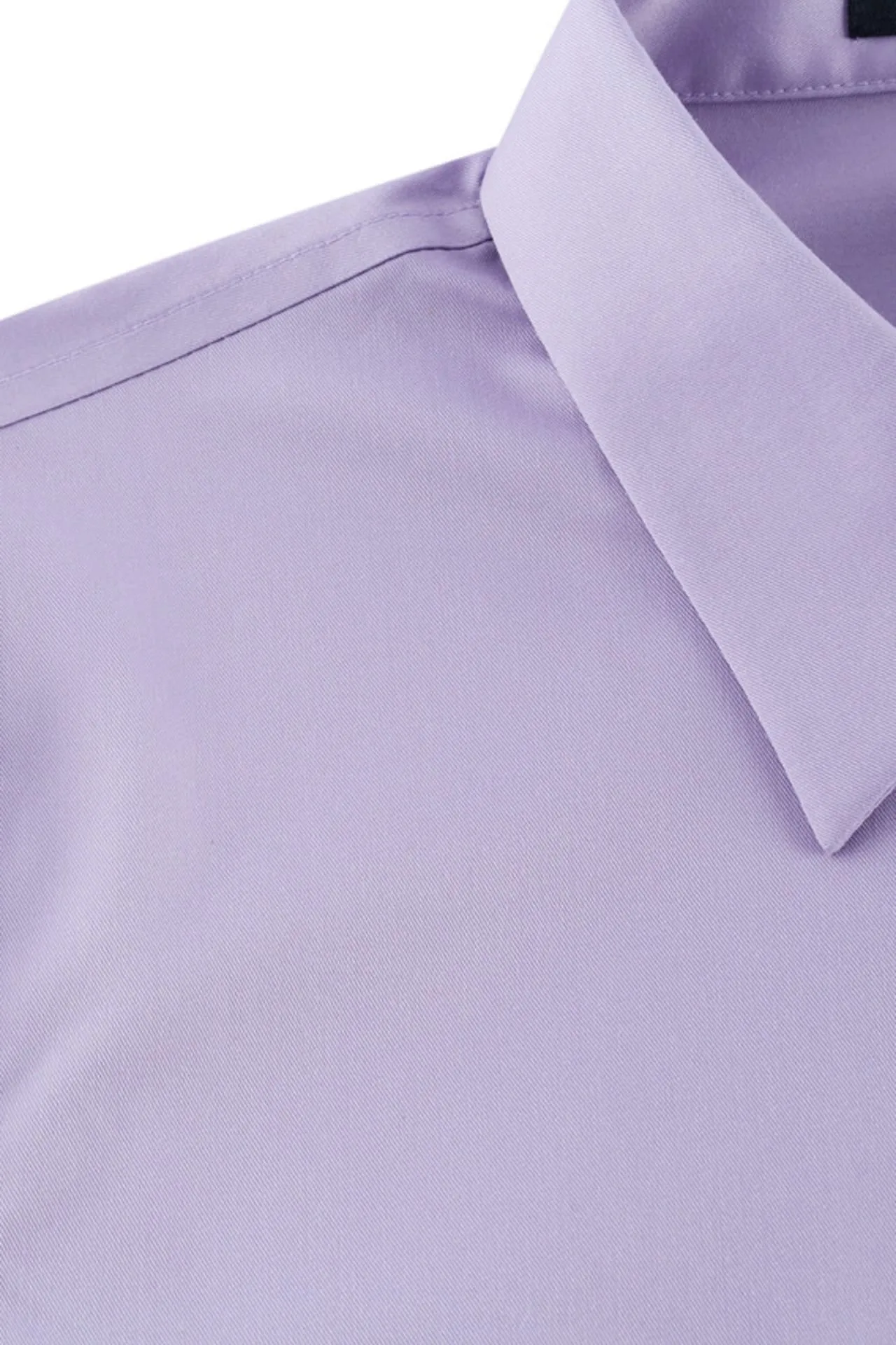 Modal Spandex Twill Shirt with Detachable Tie