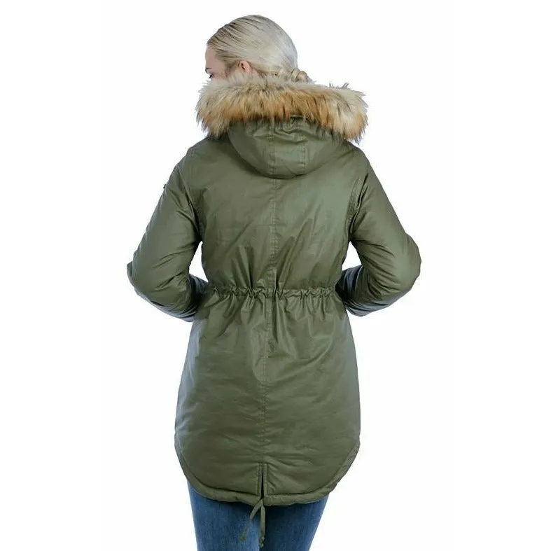 Modern Eternity Sofia 3 in 1 Waxed Parka