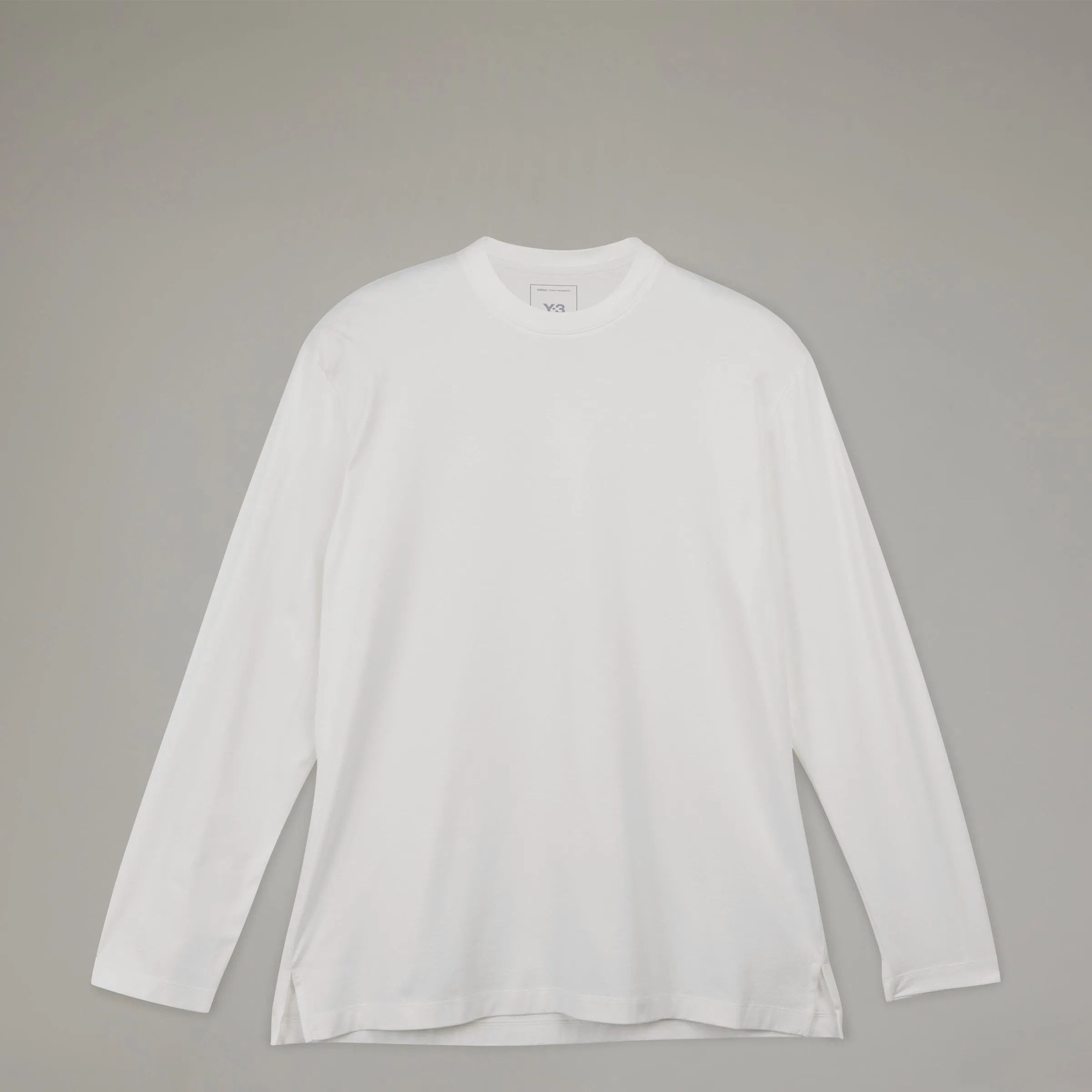 MONO LOGO WHITE LONGSLEEVE