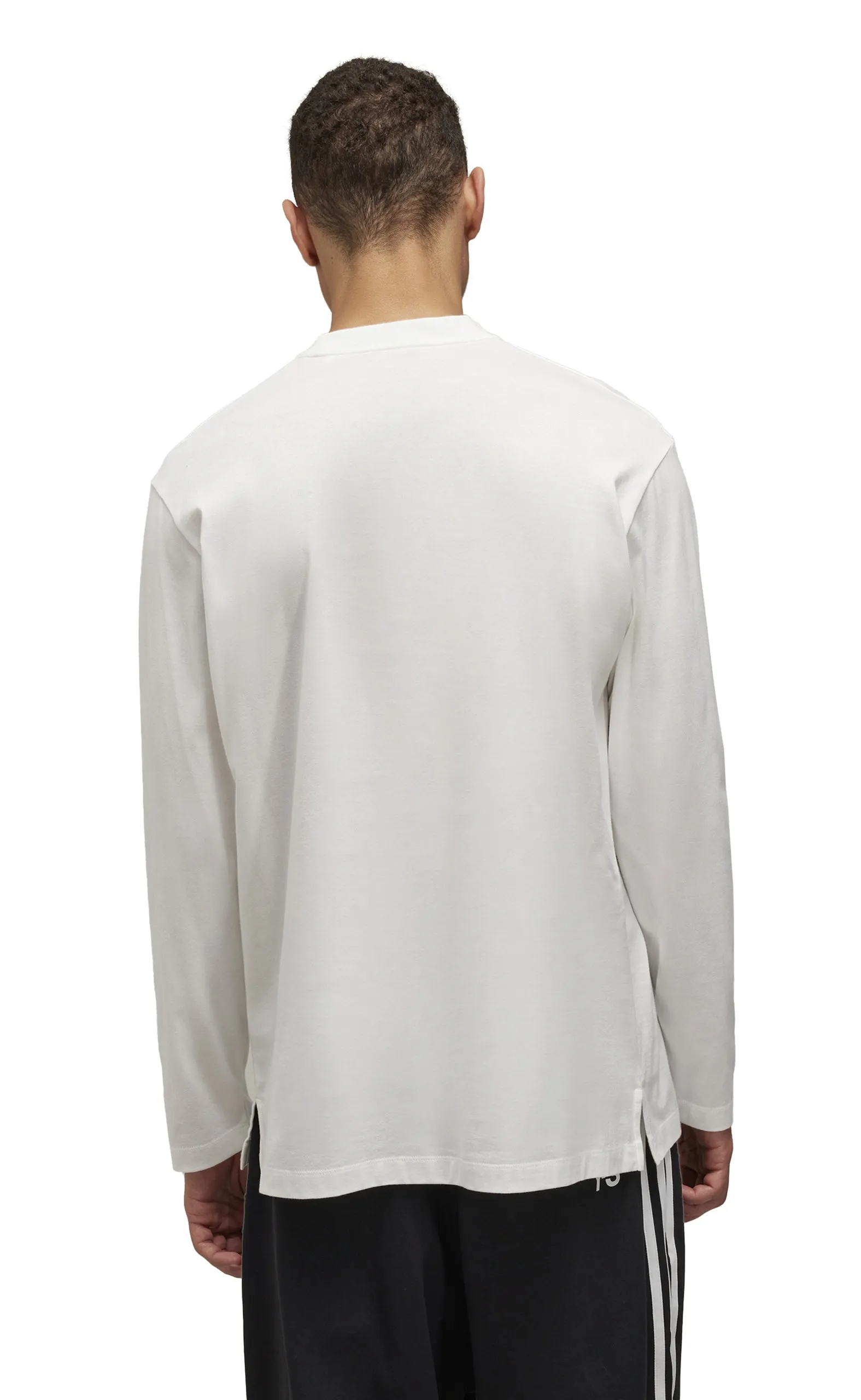 MONO LOGO WHITE LONGSLEEVE