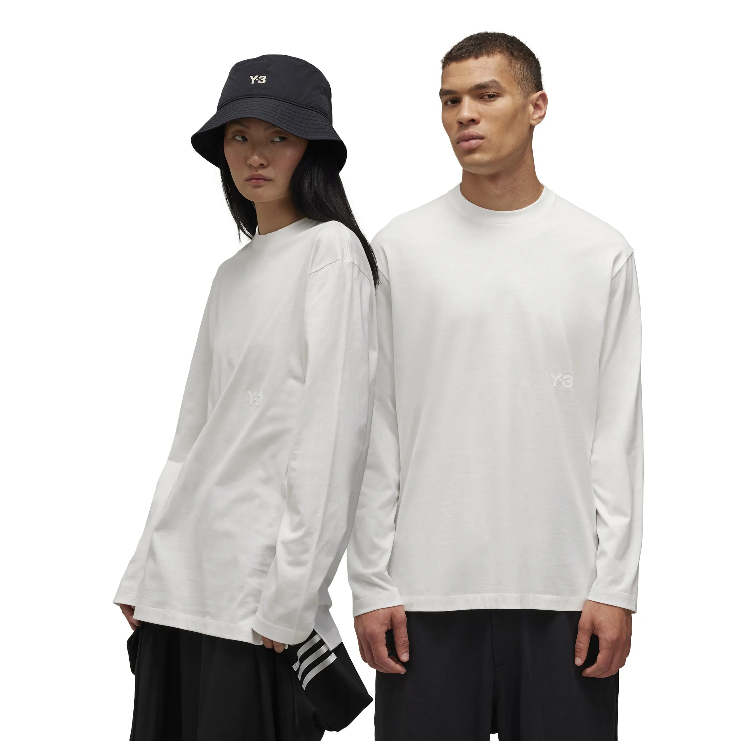 MONO LOGO WHITE LONGSLEEVE