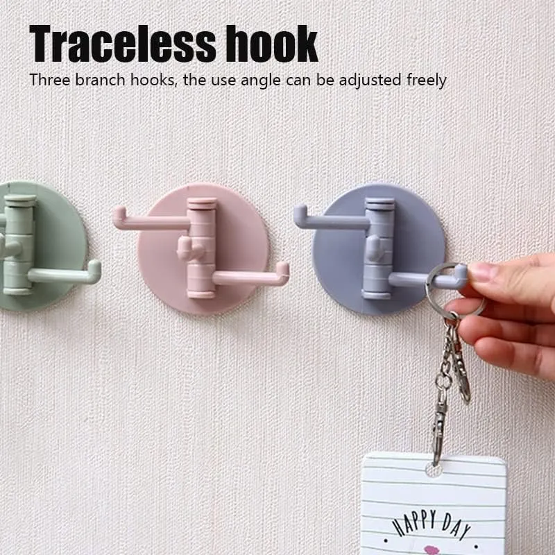 Multifunctional Hook Wall Hooks Hangers Self Adhesive Hanging Rack Holder Suction for Kitchen Wall Door Hook for Bathroom Accessories