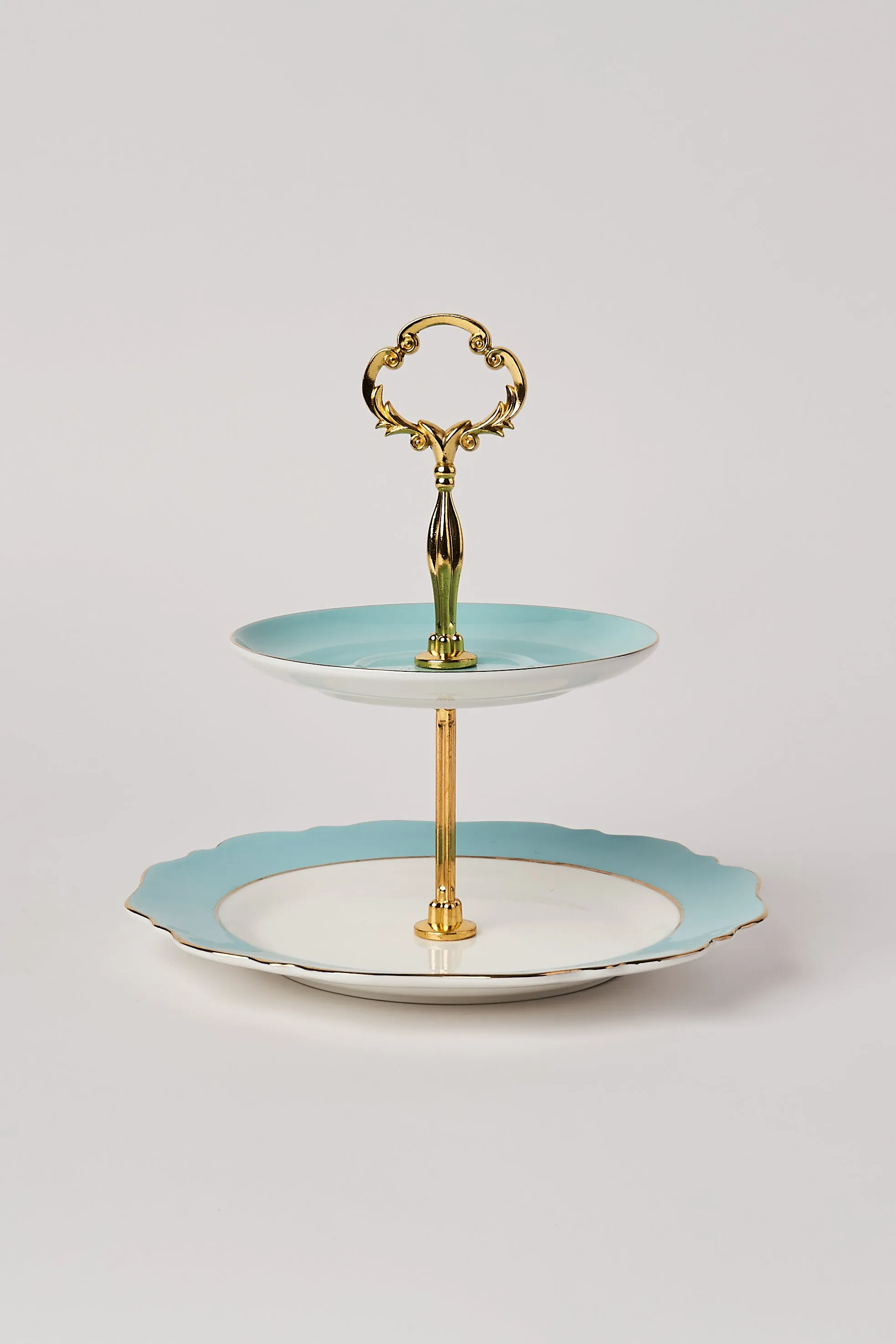 Pale Blue High Tea Stand