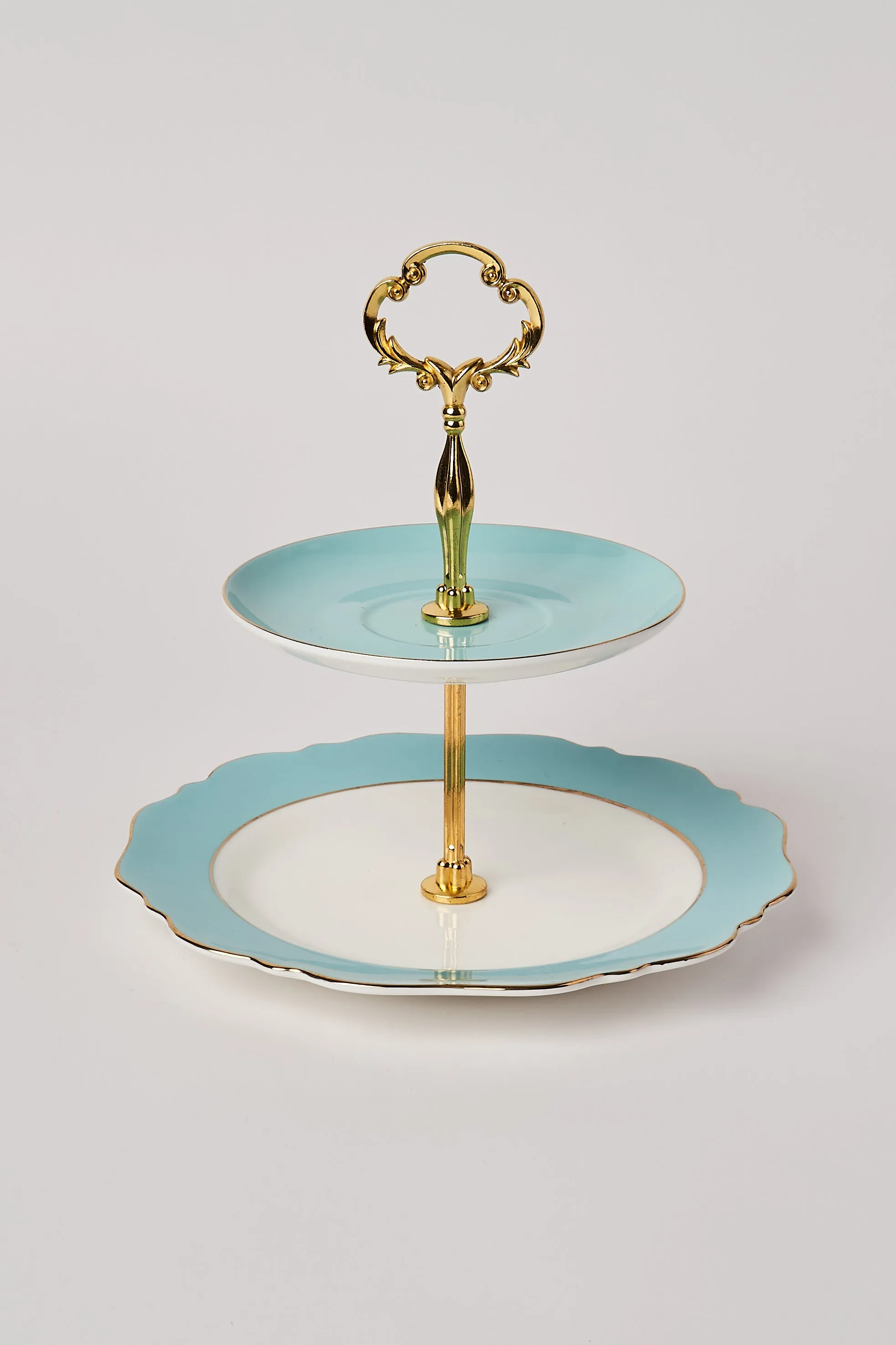 Pale Blue High Tea Stand