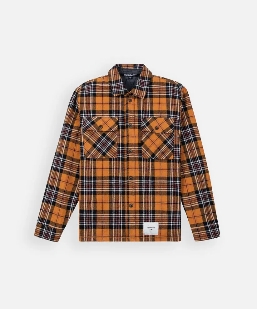 PAPER PLANES Heavy Flannel Field Shirt