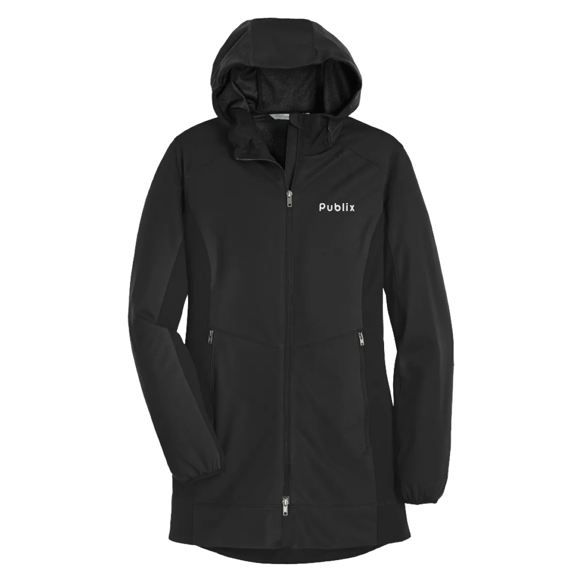 Port Authority® Ladies Active Hooded Soft Shell Jacket - Publix Logotype