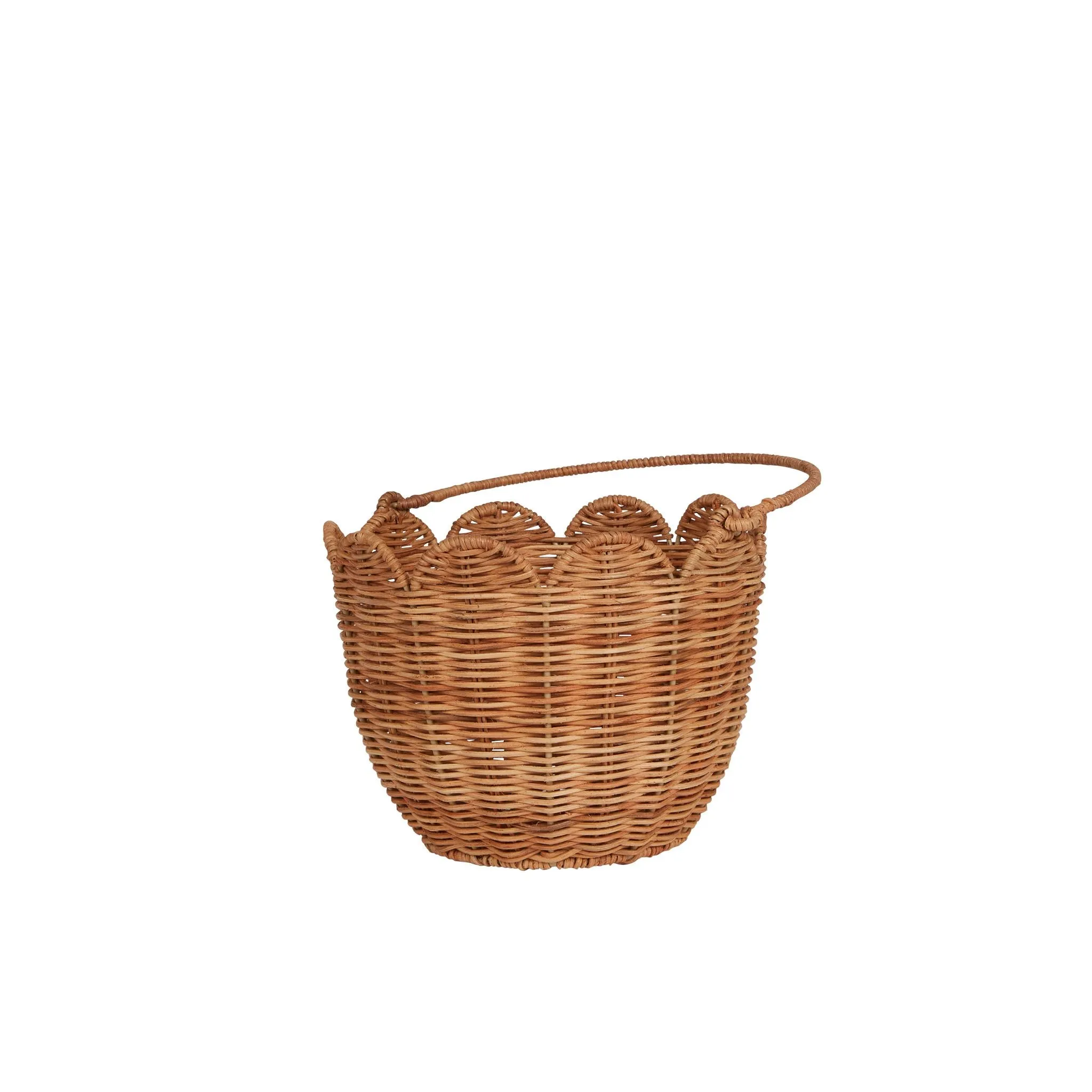 Rattan Tulip Carry Basket | Natural