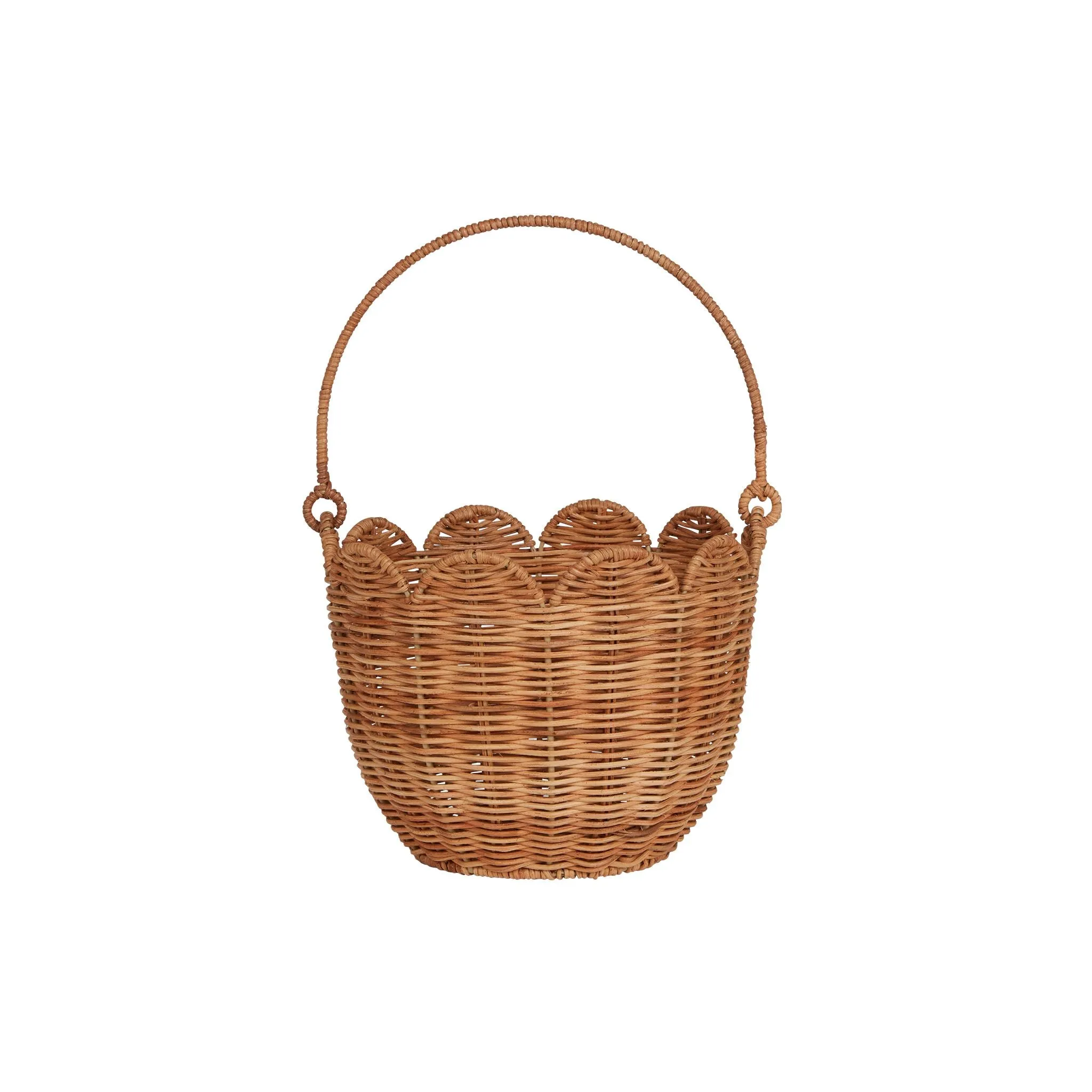 Rattan Tulip Carry Basket | Natural