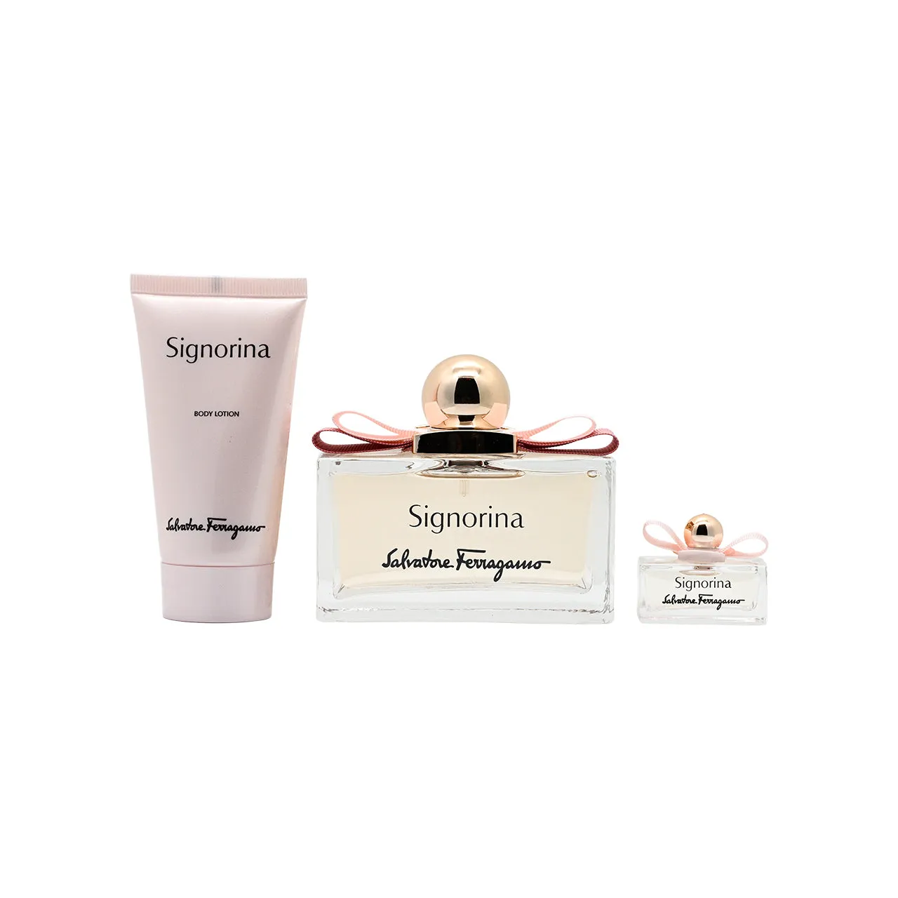 Salvatore Ferragamo Signorina Eau de Parfurm Gift Set 3pcs