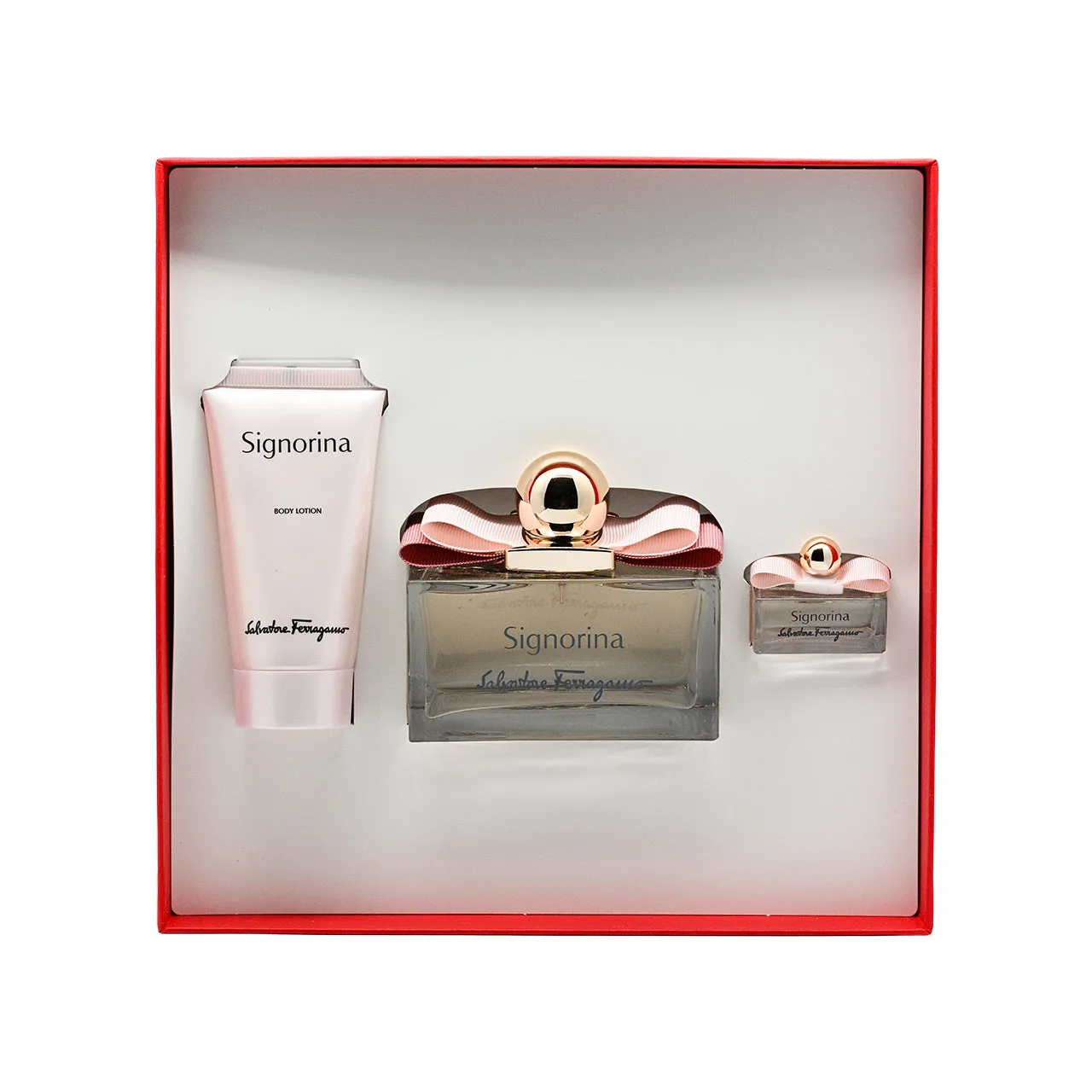 Salvatore Ferragamo Signorina Eau de Parfurm Gift Set 3pcs