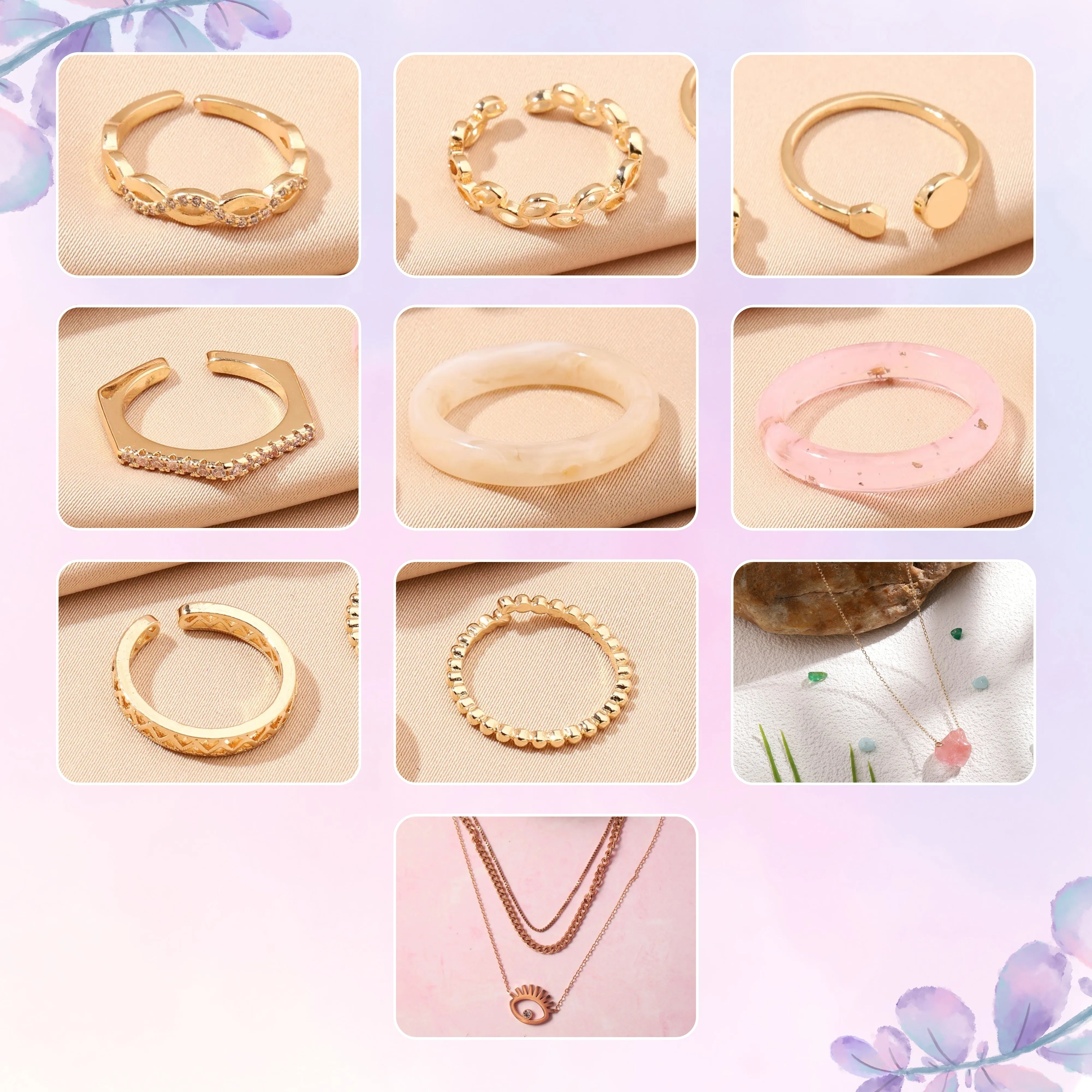 Set of 15 Polished Jewellery Combo for 1399