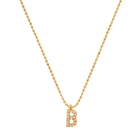 TAI RITTICHAI | CZ Initial Necklace