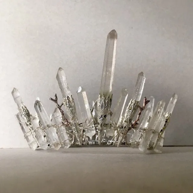 The HECATE Rock Crystal Full Crown