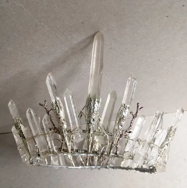 The HECATE Rock Crystal Full Crown