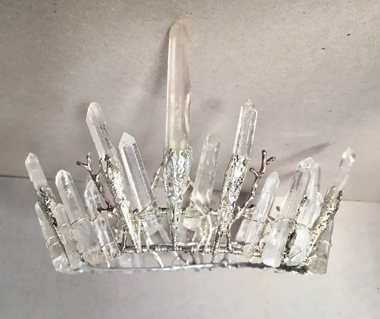 The HECATE Rock Crystal Full Crown