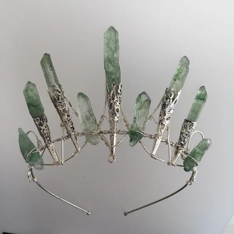 The IVY Green Crystal Crown