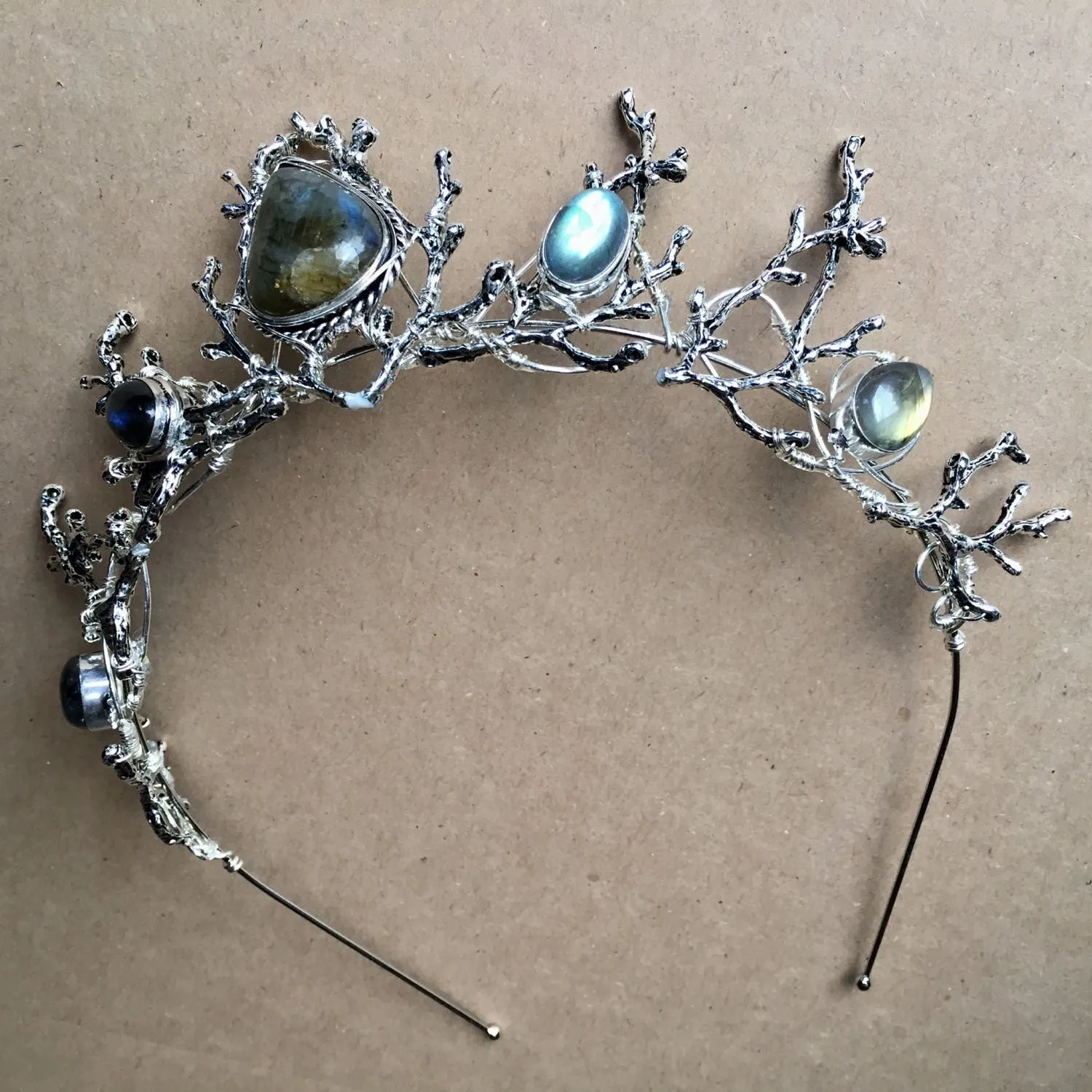 The LUNA Labradorite Crown