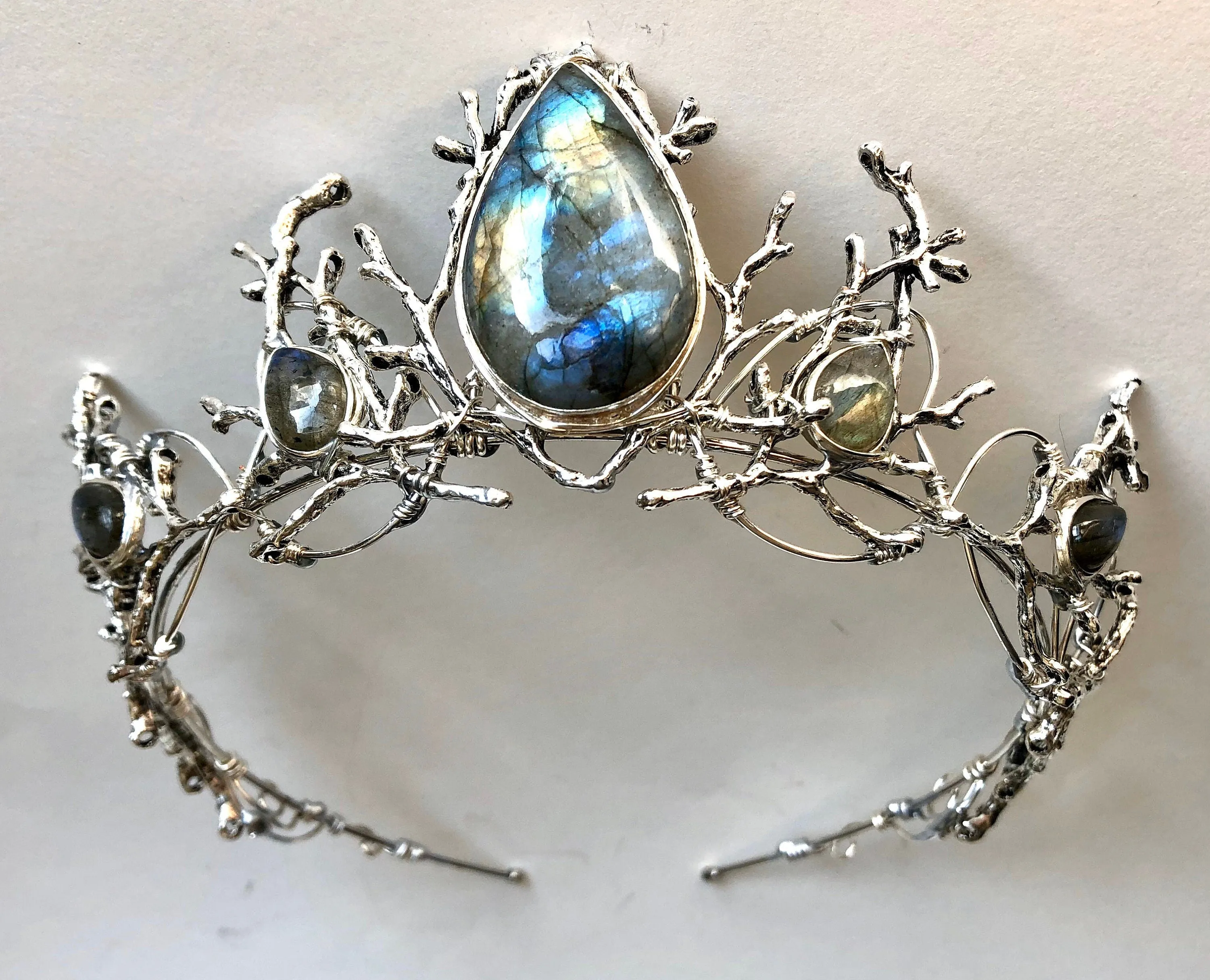 The LUNA Labradorite Crown