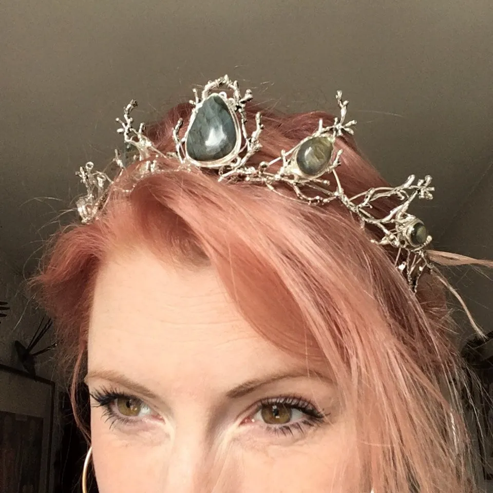 The LUNA Labradorite Crown