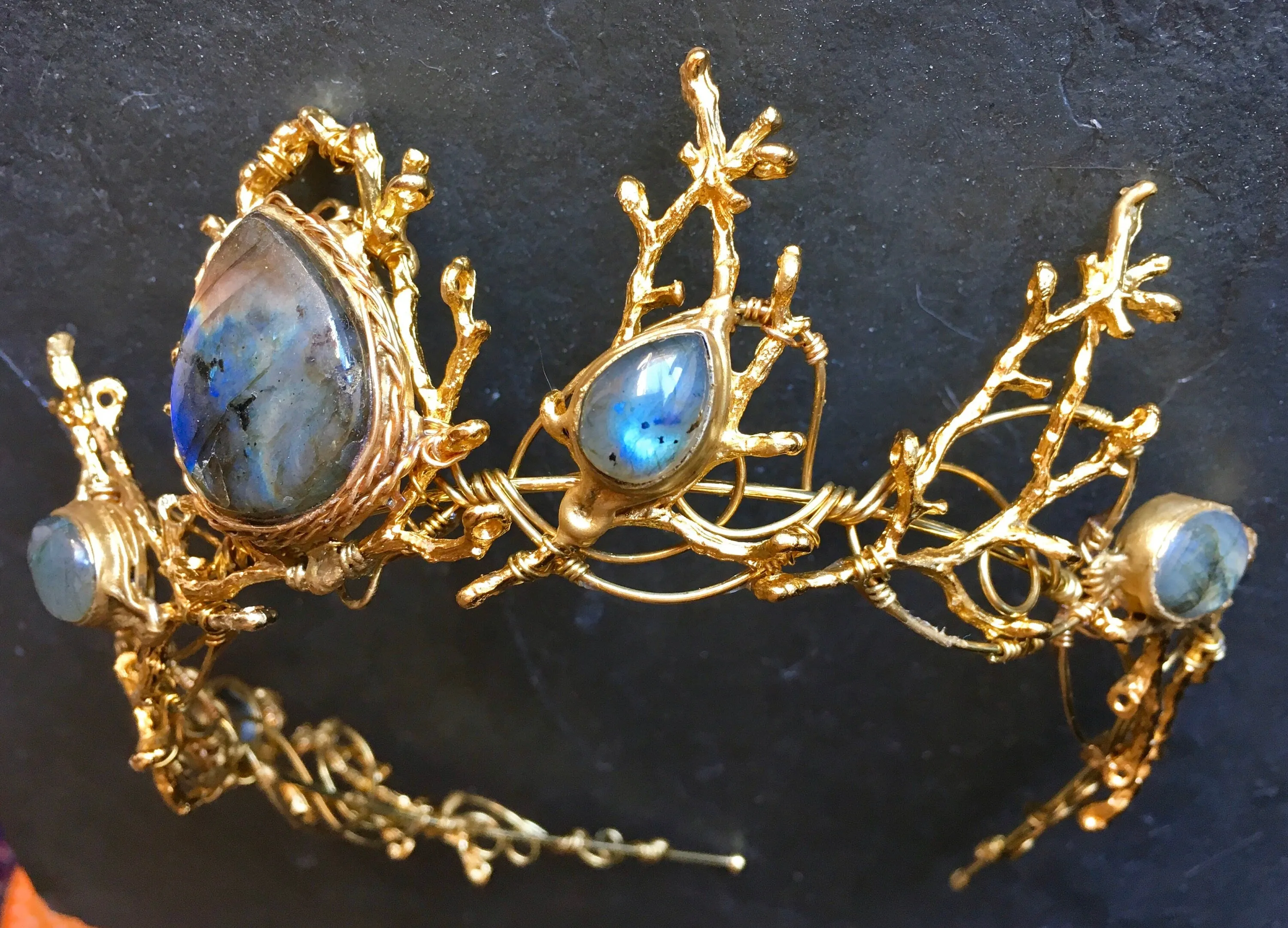 The LUNA Labradorite Crown