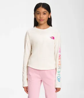 The North Face Girls’ Long-Sleeve Graphic Tee 2023