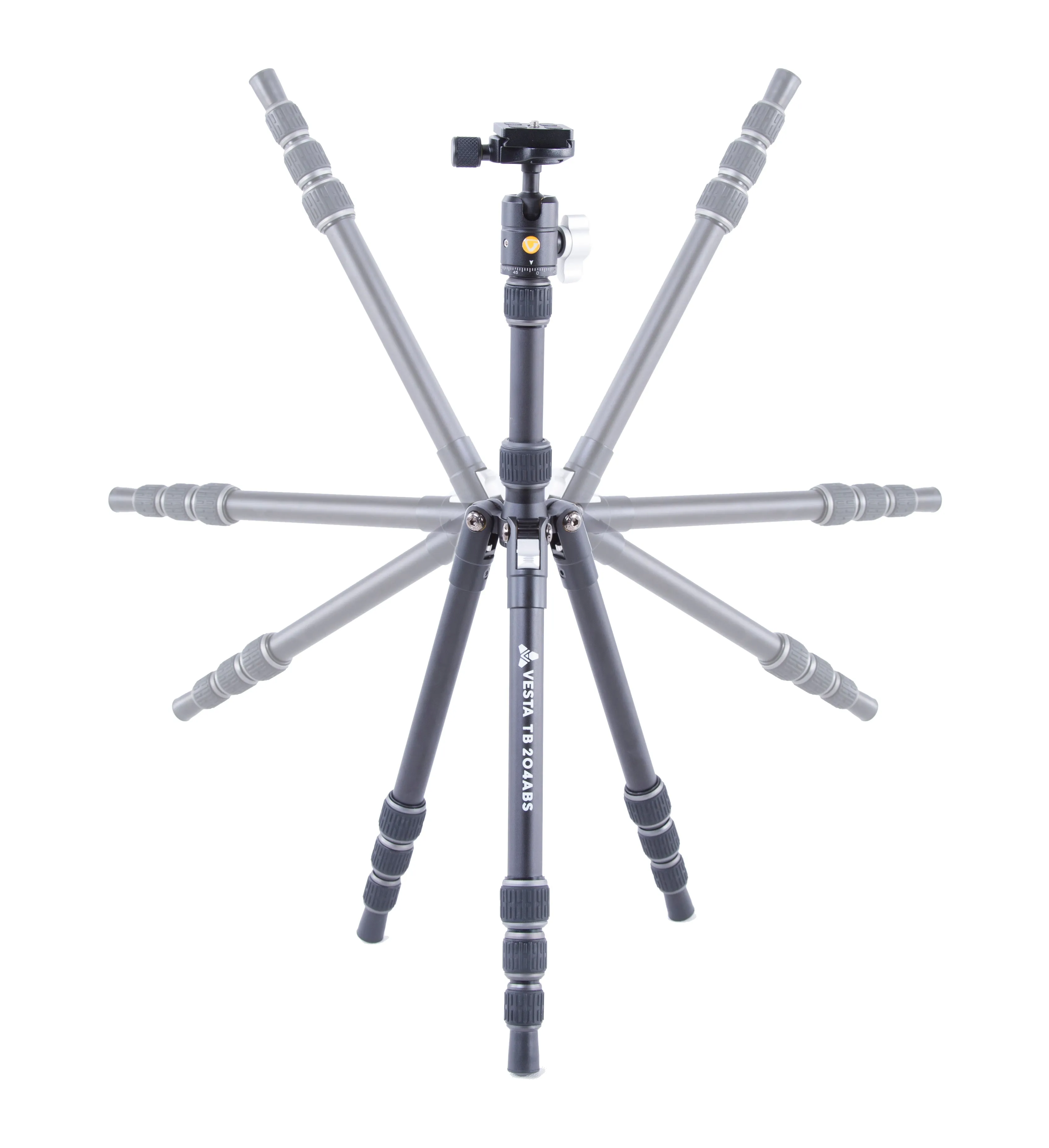 Vesta TB 204ABS Aluminum Tripod with T-46 Ball Head