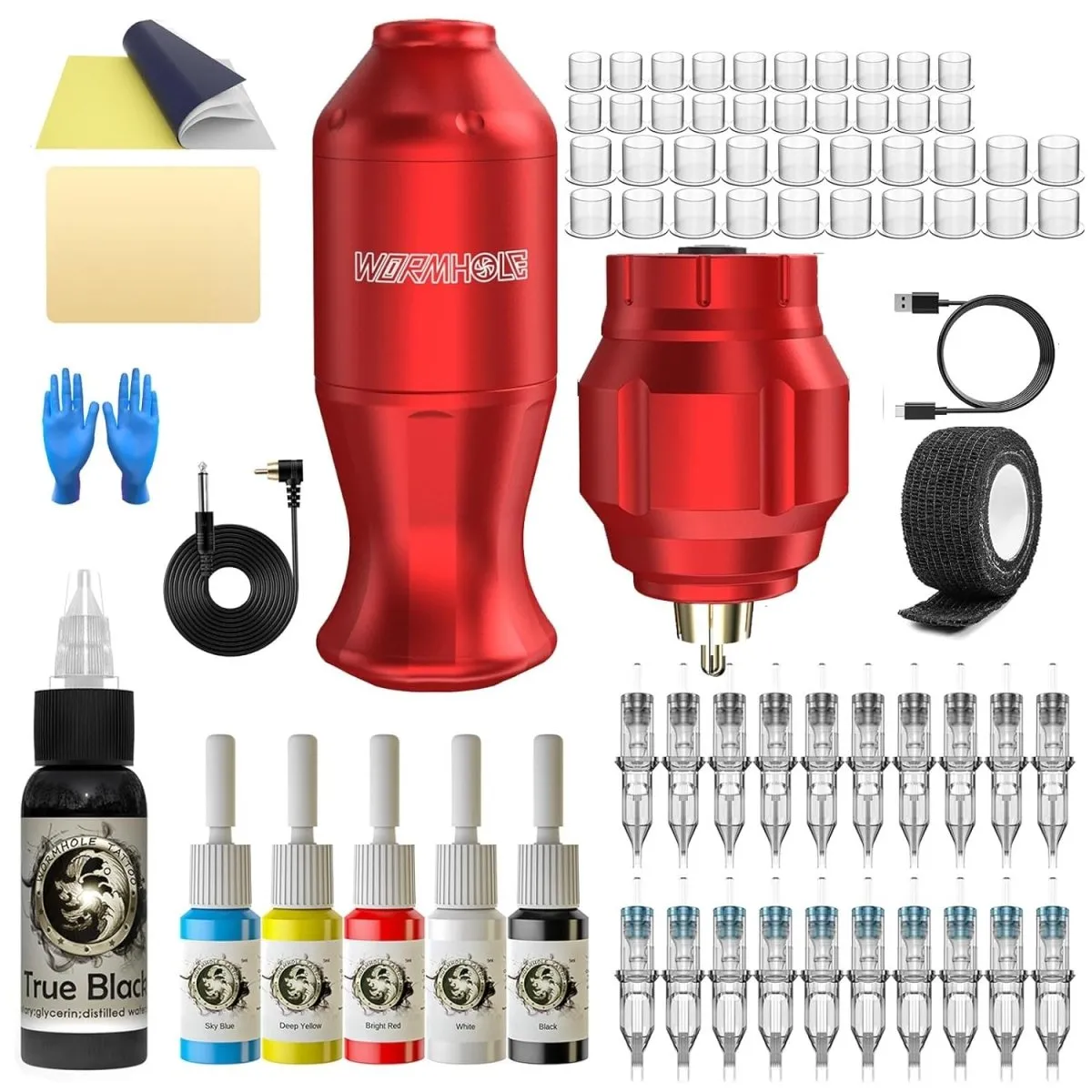 Wormhole Wireless Tattoo Pen Machine Kit WTK116